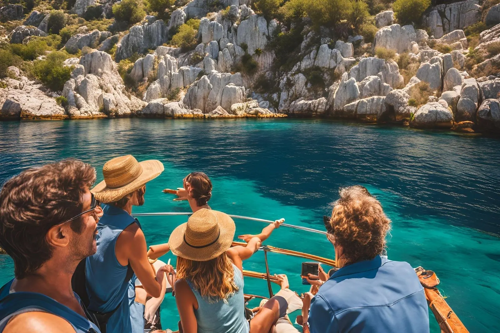 kekova boat tour at kaş