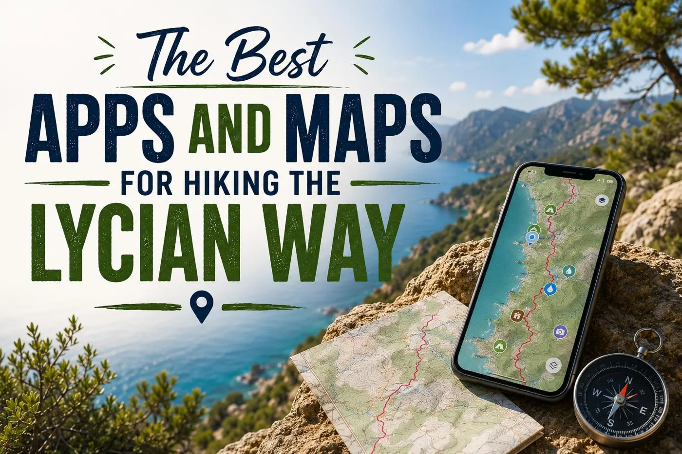 The Best Apps and Maps for Hiking the Lycian Way